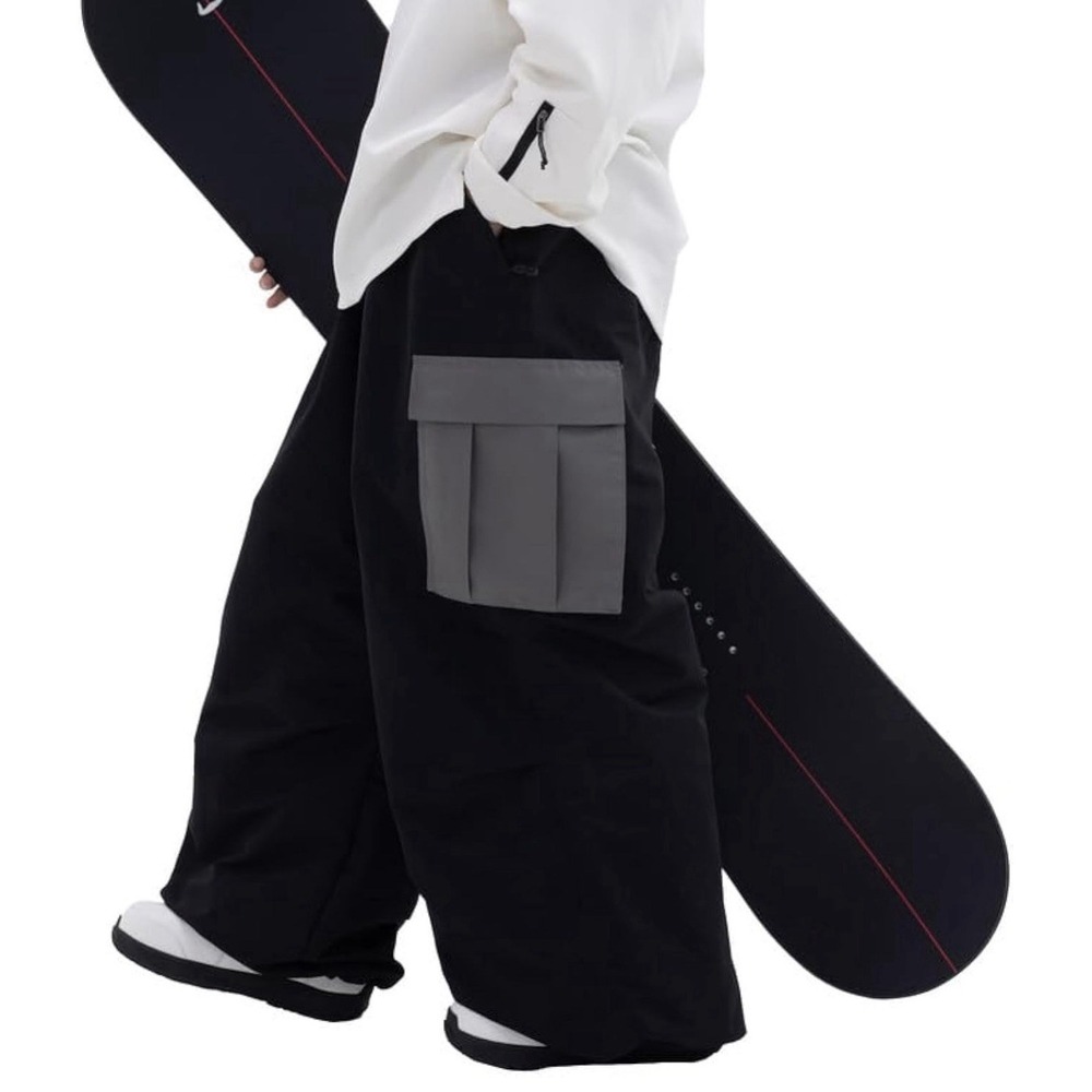 Snowverb Mountain Chill Freestyle Baggy Snow Pants Snowboard Large NEW